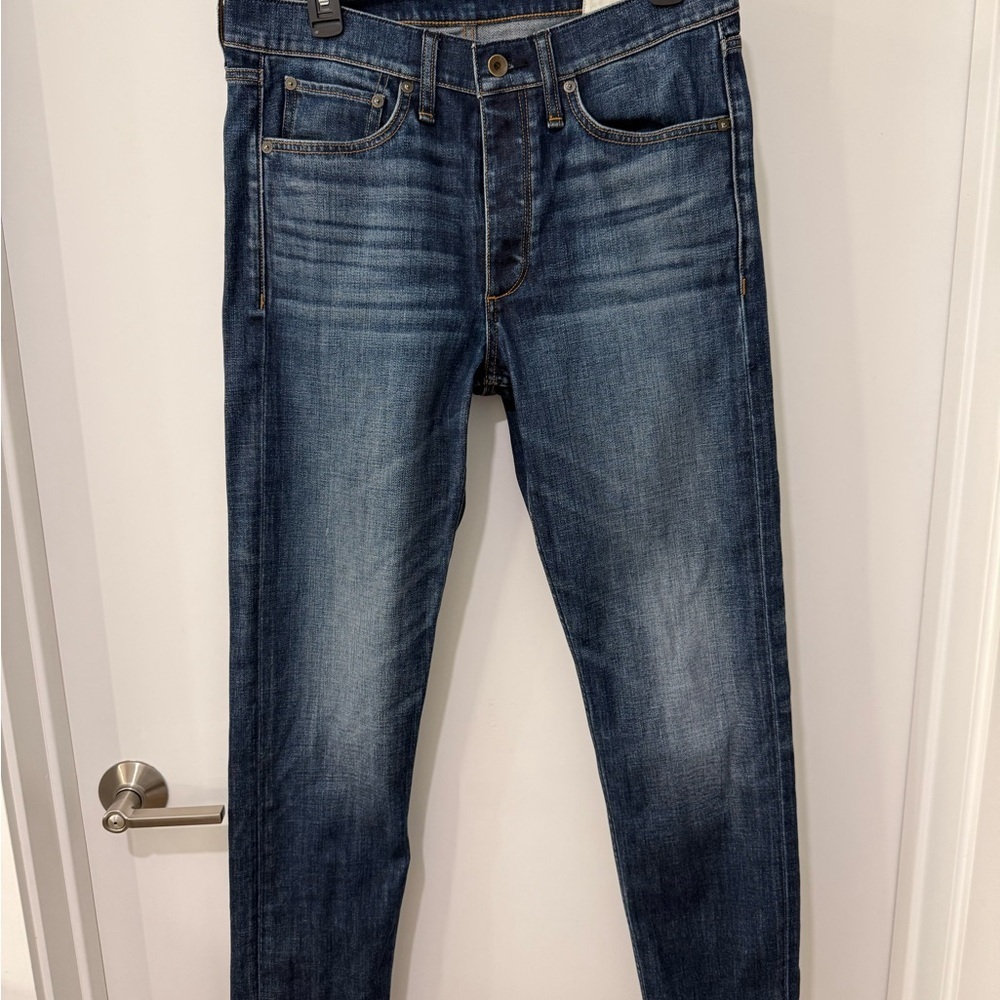 rag & bone Dark Blue Skinny Jeans